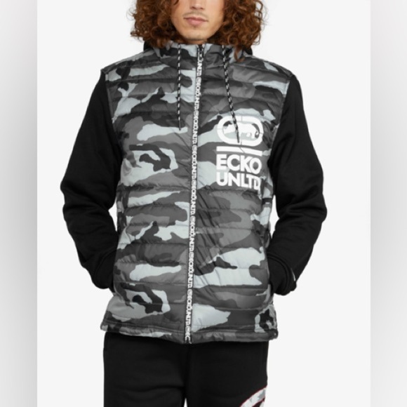 Ecko Puffer Vest Jacket‎ Size M - Picture 1 of 7